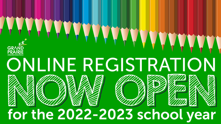 grandprairieisd's tweet photo. Ensure your middle or high school student has access to their schedule when it's available! Student registration is open for the 2022-2023 school year. Families with new and current students returning next year can register at https://t.co/RzdAN6Lkp0. https://t.co/1xFubFJdSU
