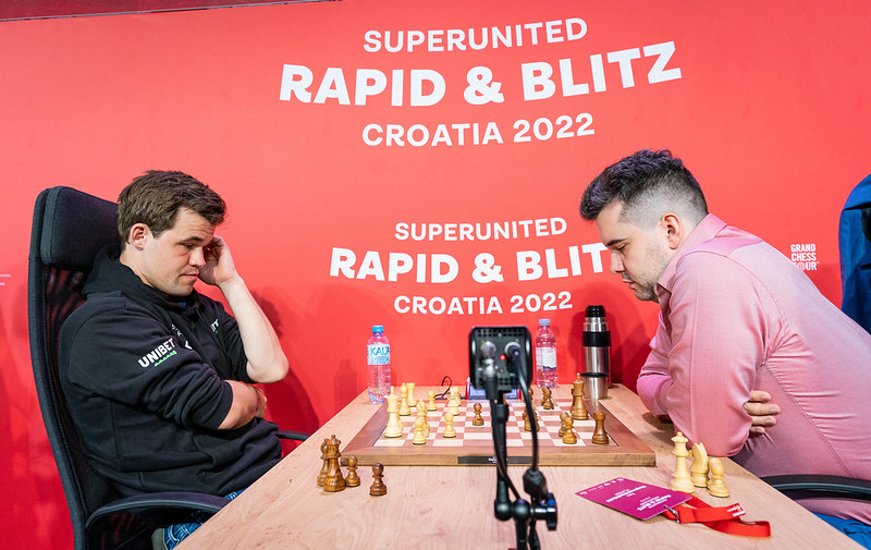 chess24.com on X: Ian Nepomniachtchi: After Ba8 I thought Black is nearly  winning but I should give huge credit to Magnus because he played in a  very interesting way #CarlsenNepo  /