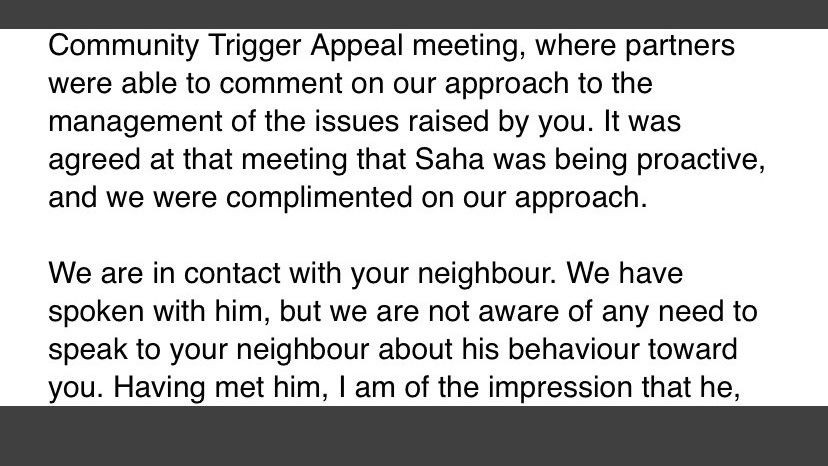 westminsterhub's tweet image. #ASBAwarenessWeek if the 
@SalvationArmyHA recognises the impact of anti-social behaviour, why would #SalvationArmy block and ignore victims emails that were sent to the landlord, support criminal behavior and subsequently lie during the #communitytrigger meetings? #UKhousing