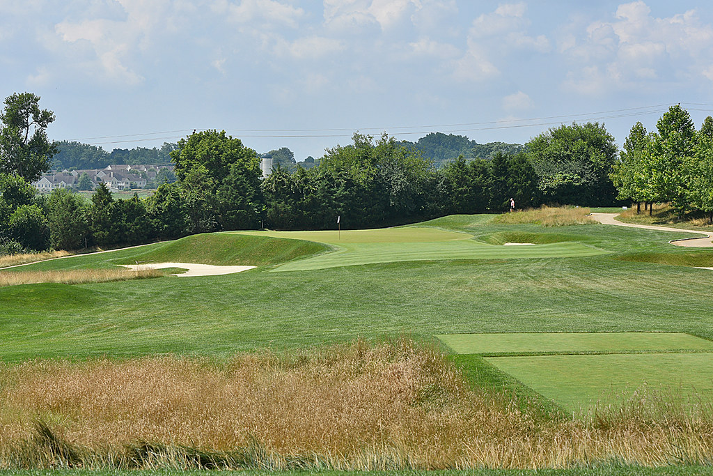 Dan_Sco's tweet photo. Philadelphia Cricket Club's Wissahickon course is celebrating its centennial birthday this year. Spending the week here at the Tillinghast masterpiece for the 118th #GAPOpen was special. Extremely hot, but extremely special. https://t.co/d7naf4StP1