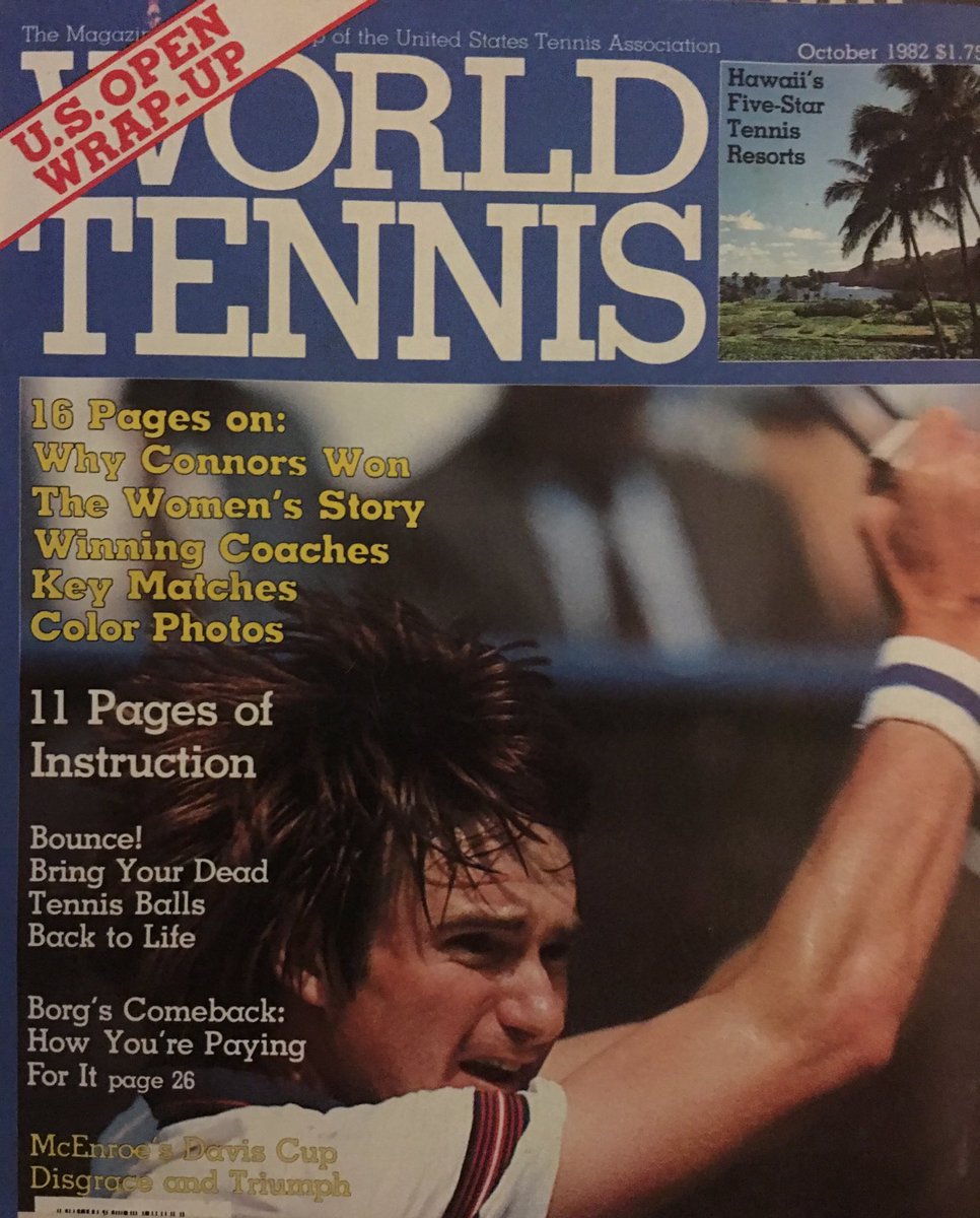 WorldTennisMag's tweet image. Throwback World Tennis magazine cover featuring ⁦@JimmyConnors⁩