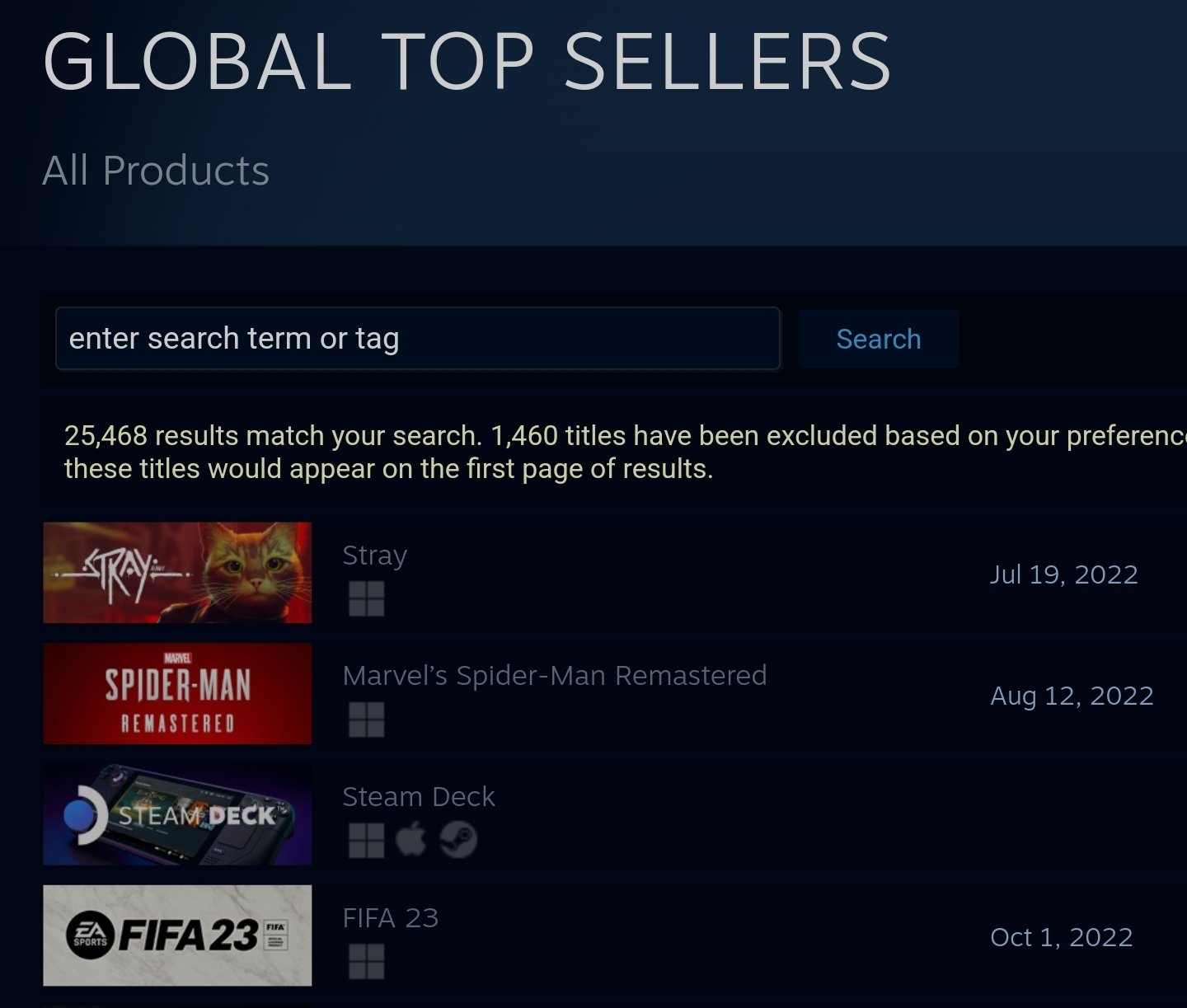 fax Munk mobil Benji-Sales on Twitter: "Spider-Man Remastered for its first day of  Pre-Orders reached the #2 Global Top Selling Game on Steam behind only  Stray (which is doing big numbers) Will be interesting to