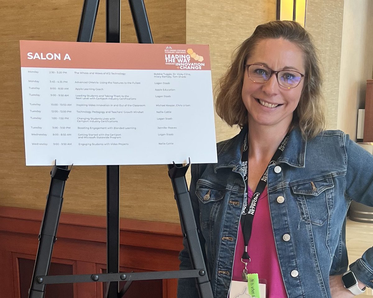 Thank you <a href="/WVStatewideTC/">WV Statewide Technology Conference</a> and all the great teachers/tech coaches there… it was a great 3 day conference and I look forward to next year!  Keep in touch!