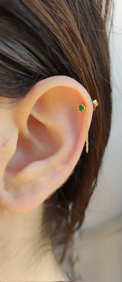 GeppetoPapa's tweet photo. Excited to share the latest addition to my #etsy shop: Gold plated sterling silver earrings with emerald zircon and pendant chain #zircon #minimalist #sterlnigsilver #goldplatedsilver #earrings https://t.co/fTLsS14zAJ https://t.co/ayJf0fP9gk