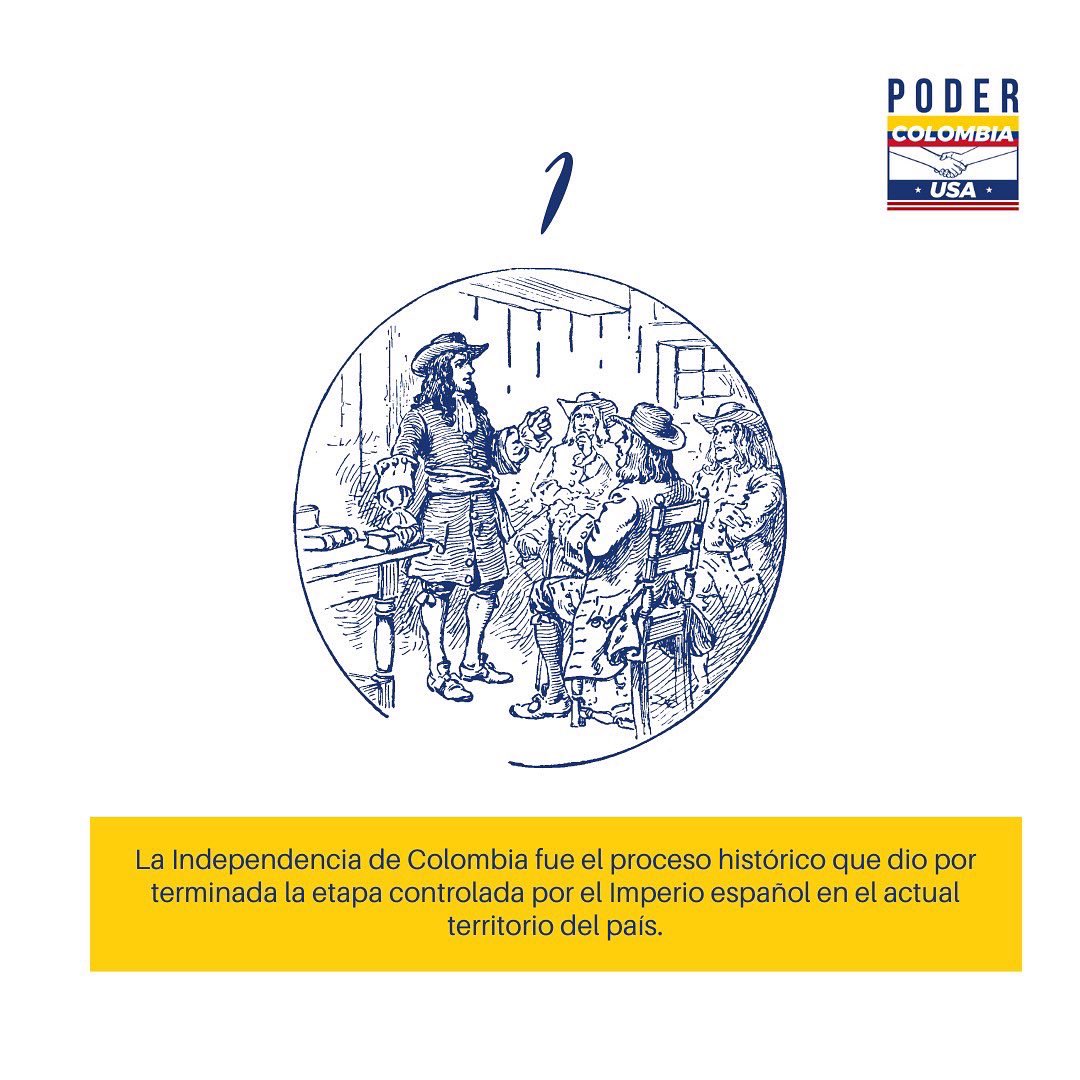 PoderColombiaUS's tweet photo. ¡Feliz 20 de Julio para todos los Colombianos!
Aquí les compartimos 3 piezas que ilustran cómo se desarrolló este día que marcó un antes y un después para la historia política de Colombia.
#20deJulio #independenciacolombiana🇨🇴 #podercolombiausa https://t.co/FQK7AH3ZJp