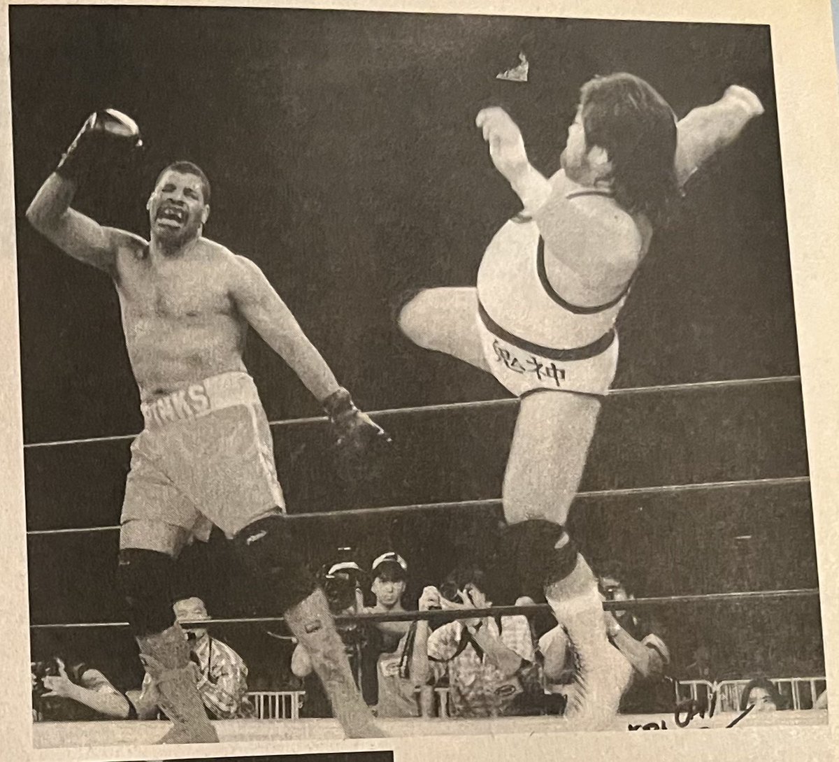 Wrestling Magazine on Twitter "RT WrestleMagazine Leon Spinks looks