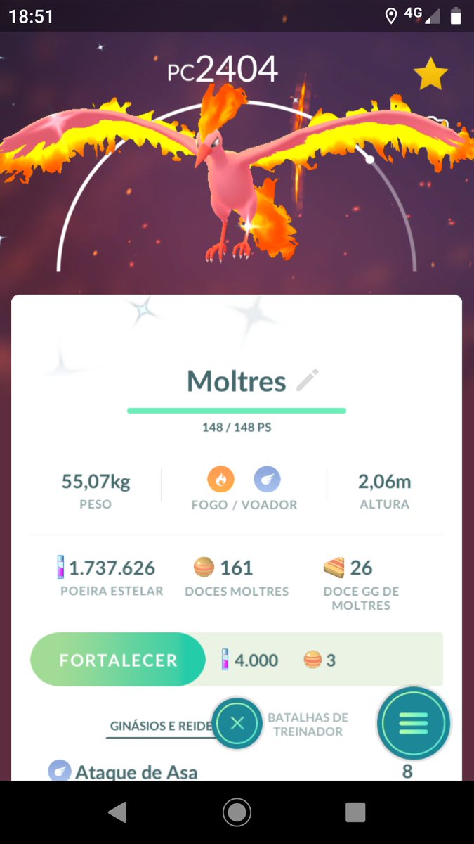 AlexandrePiva1's tweet photo. Mais um pra conta ✨😍

#PokemonGo #Pokemon #ShinyHunt #ShinyPokemon #TeamValor #ポケモンGO #PokemonGoSp #pokemonGoBrasil https://t.co/SKHoyixs09