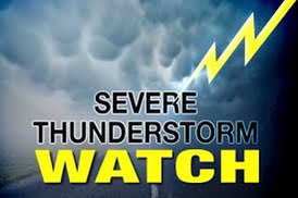 FredEMS440's tweet photo. A SEVERE THUNDERSTORM WATCH has been issued for Knox County by the National Weather Service. Strong thunderstorms with the chance of a tornado are possible. https://t.co/Q7I4fq5xFp