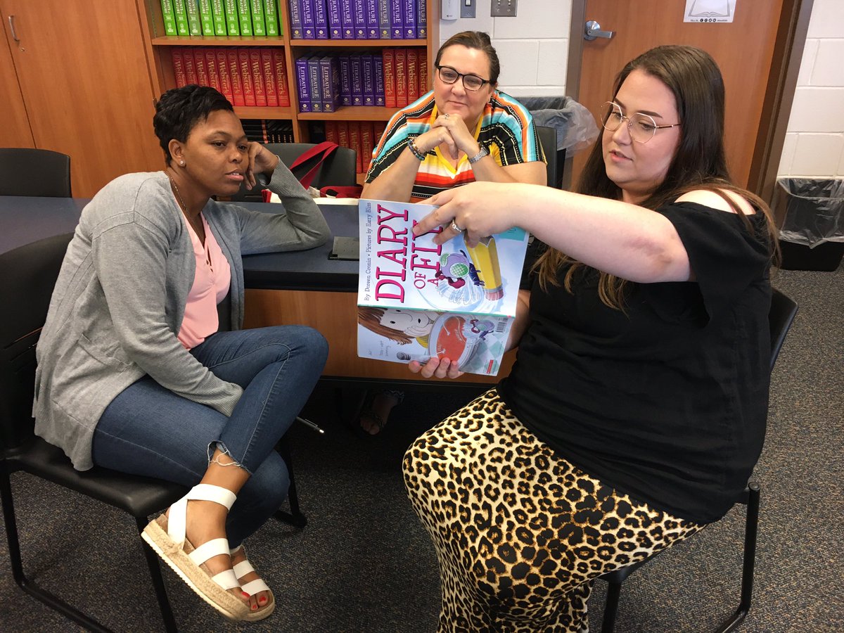 teacherman82's tweet photo. Excellent day of learning with teachers at Durant High School for the last stop of #EngageOK Oklahoma has some dedicated English teachers. #oklaed https://t.co/qJipi5LLXb