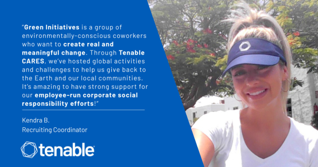 tcb1999's tweet photo. It’s been one year since the launch of Tenable CARES, our charitable giving, company match and volunteerism platform! 🎉Together, we have made an impact on the communities around us! So proud to be part of this #OneTenable team! https://t.co/qxa8pxlNl9