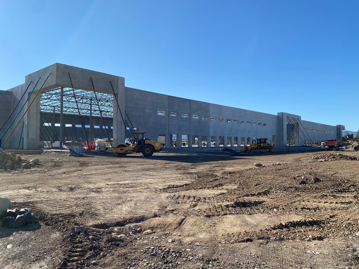 The Barker Logistics center is on schedule for an October completion date! #SpokaneValley #Business #Development #CRE