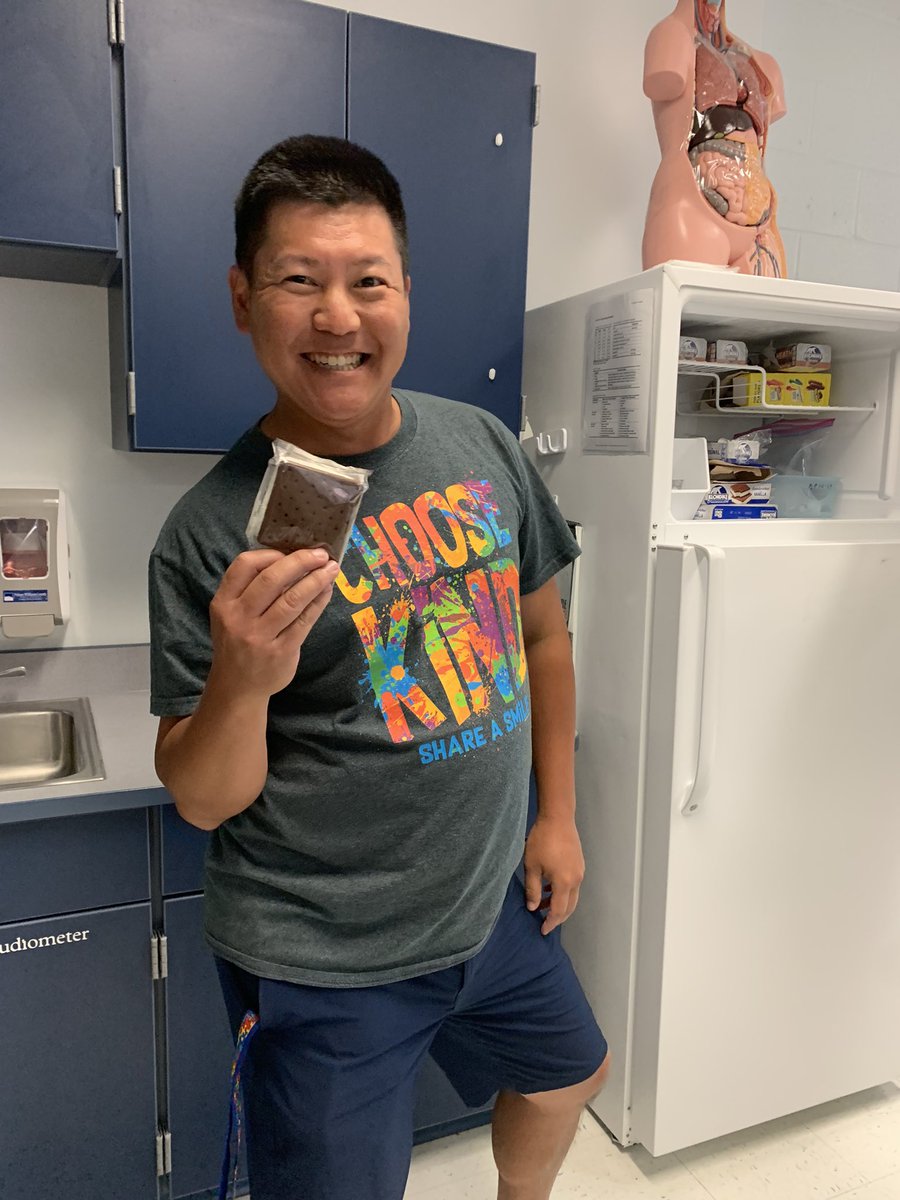 HendSS22's tweet photo. Norfolk State University showed their appreciation to our staff by treating us to Ice Cream. Thank you NSU and Mr. Toni Druilhet. https://t.co/aDlRo5PpPm