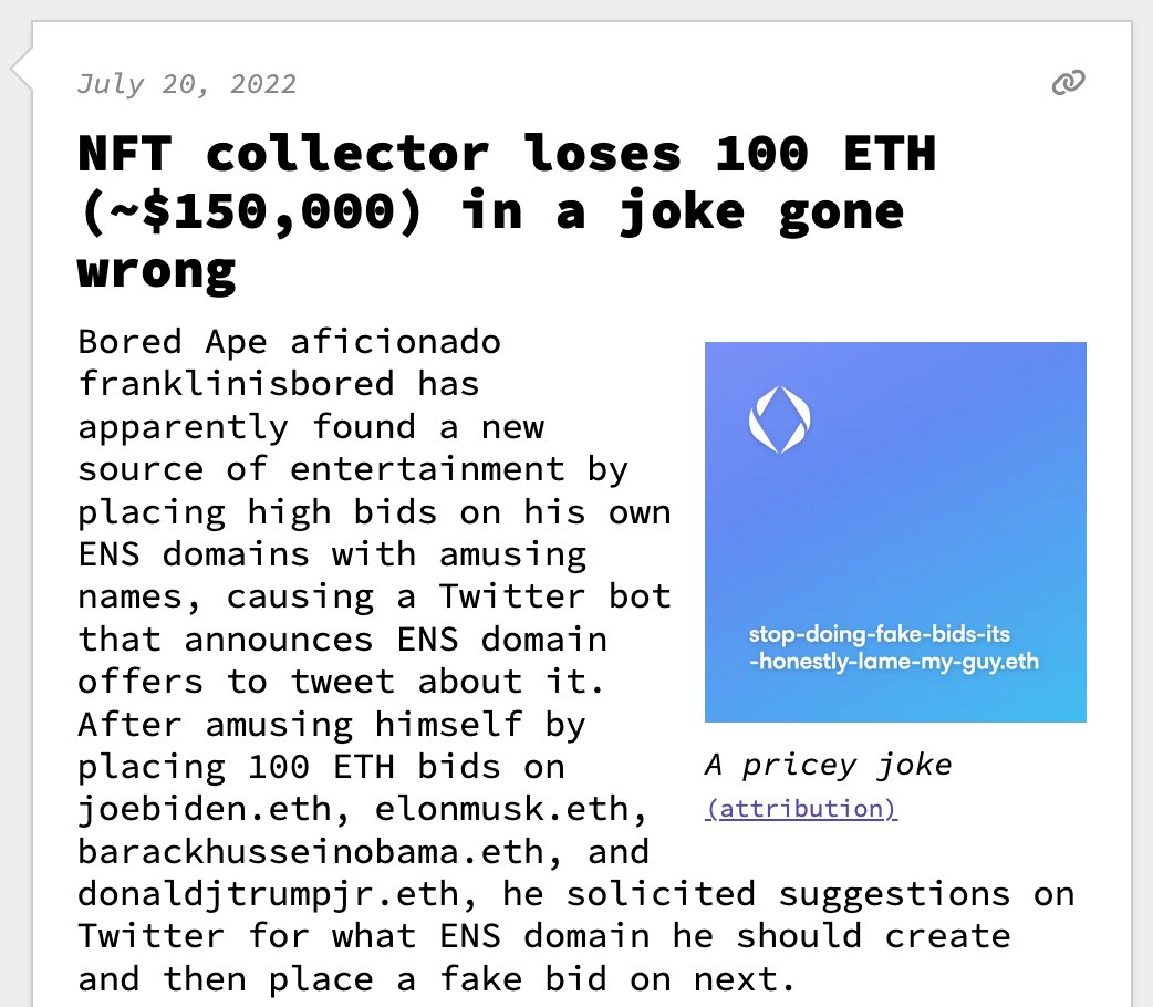 web3 is going just great tweet media