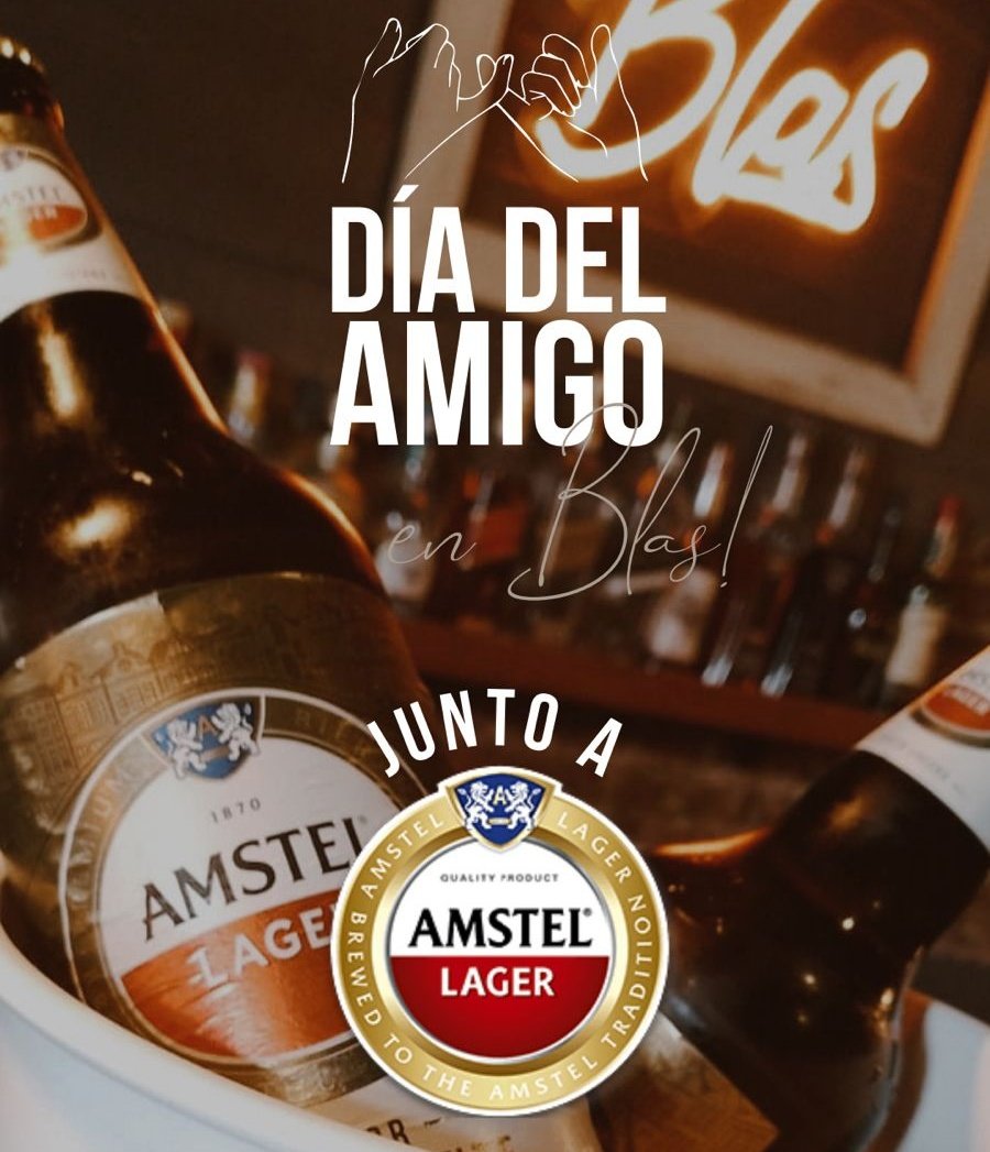 BlasHouseBeer's tweet photo. HOY MIÉRCOLES 
💣 DÍA DEL AMIGO 🔥
       ¡ SORTEO × 2 !

2- FRAPERAS LLENAS DE CERVEZA AMSTEL ⚡🍻🔥

Como Participas?
🐾Seguinos en Twitter 
🐾Dale RT y FAV
🐾Etiqueta con quien salis
Más  etiquetas más chances tenes !

Sorteamos hoy 23:30hs 

Suerte para todos☘ https://t.co/C2rGiaGEuv