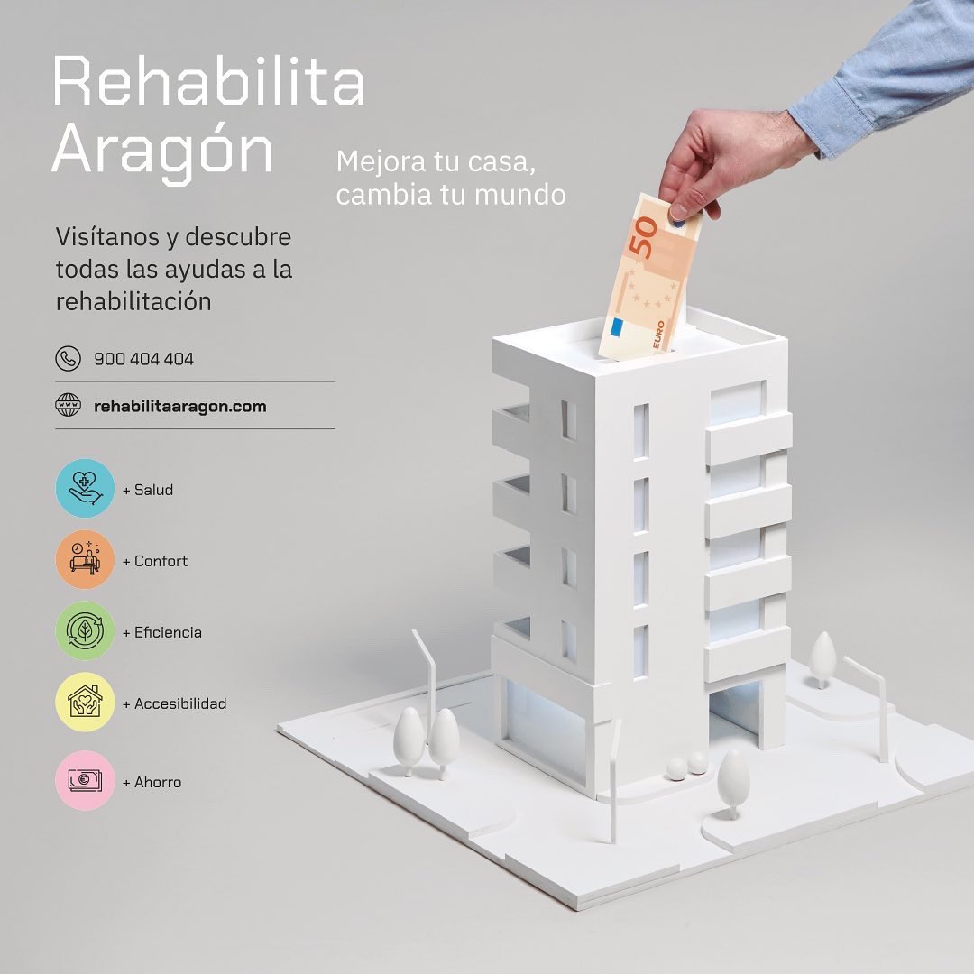 Miguel Frago (@mfragom) on Twitter photo Campaña para el <a href="/COA_Aragon/">Colegio de Arquitectos de Aragón</a> para dar a conocer las ayudas a la rehabilitación en Aragón.
#rehabilita #rehabilitaaragon Campaña para el <a href="/COA_Aragon/">Colegio de Arquitectos de Aragón</a> para dar a conocer las ayudas a la rehabilitación en Aragón.
#rehabilita #rehabilitaaragon