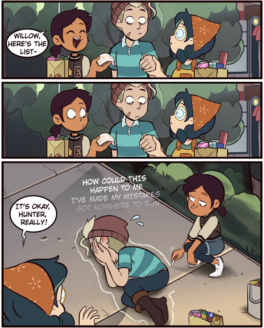 MoringmarkMark's tweet photo. Shopping List #TheOwlHouse #huntlow https://t.co/ErHr63T4Zc