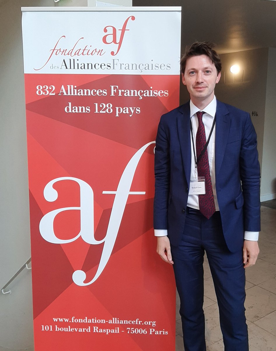MichaelPGoris's tweet photo. Le 18 juillet, l'Alliance française d'Anvers @afanvers était présent à la Fondation des Alliances Françaises pour célébrer les 15 ans de la Fondation.
Merci à la @Fondation_Af pour un accueil chaleureux.
#afanvers #fondationaf #alliancefrancaise #Paris https://t.co/yfkFvf2MDl