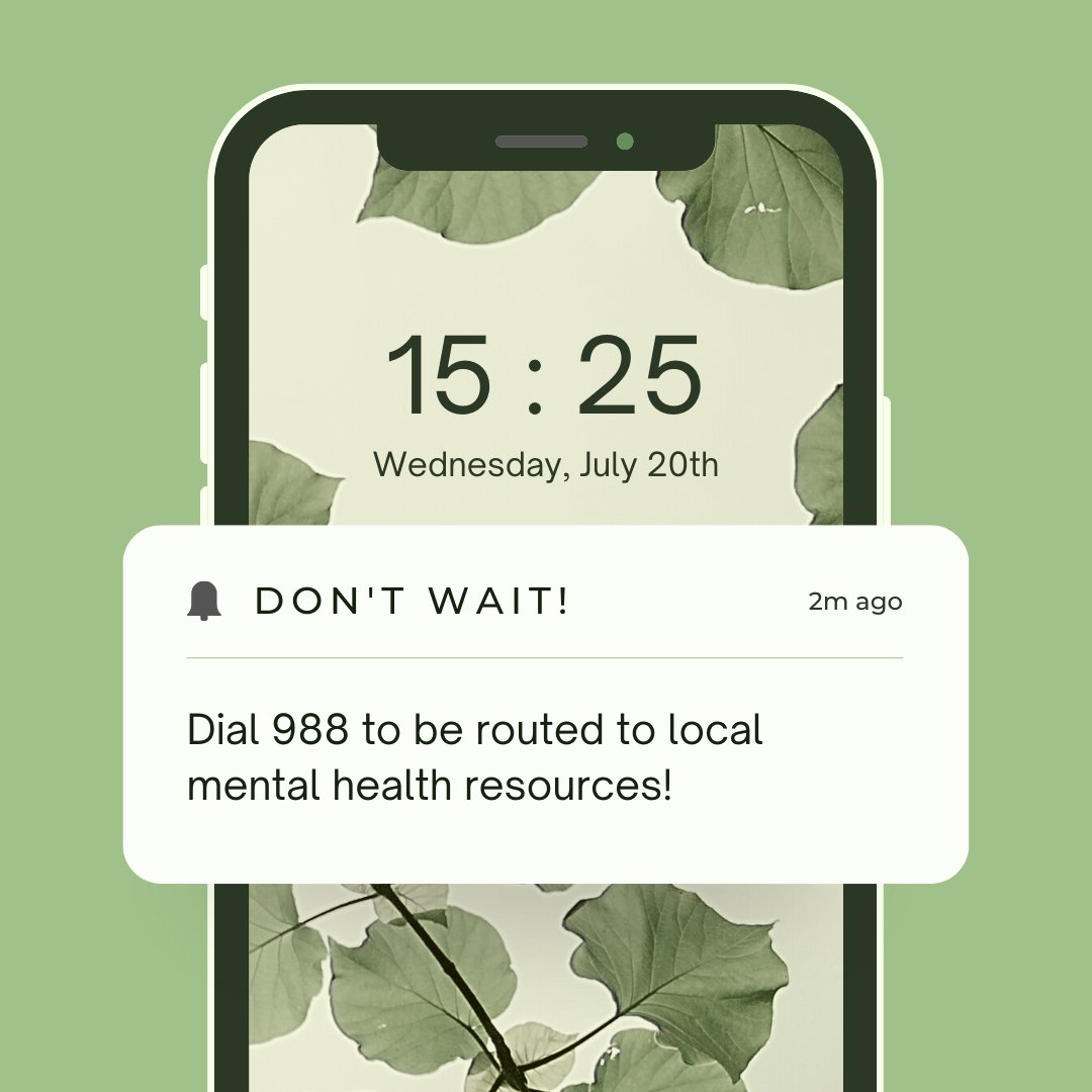 jax_safe's tweet photo. We still have a long way to go when it comes to meeting the demands of those in our community that struggle with #mentalhealth, but a national number is the first step toward a brighter future! Don't wait, dial 988! https://t.co/60wYKr7nbT