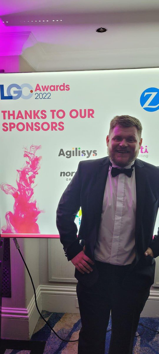 Massive congrats to our comms and engagement officer Joe Morley who has been recognised at the #LGCAwards tonight 👏 🎉