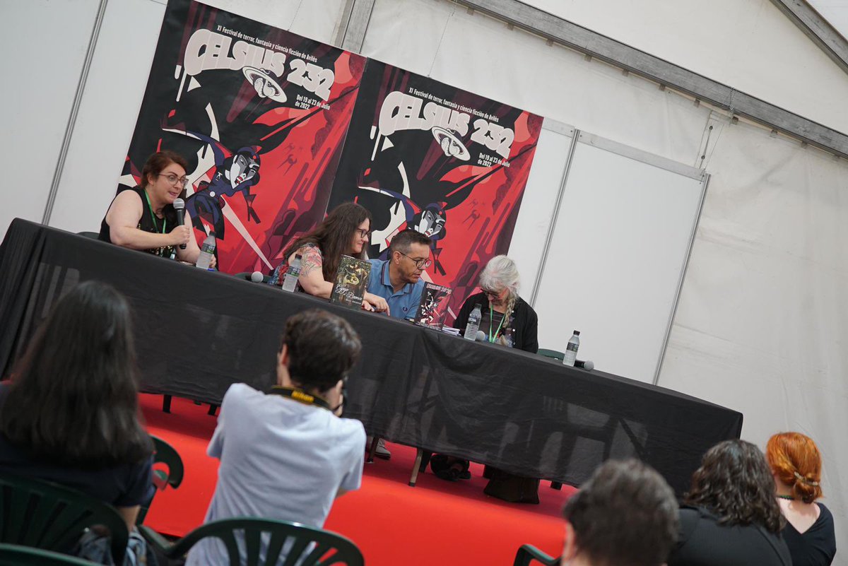 L. X. Beckett y Delia Sherman y su obra aún no gozan en España del reconocimiento que merecen, y en el #celsius2022 pusimos un grano de arena para ayudar a corregir la situación