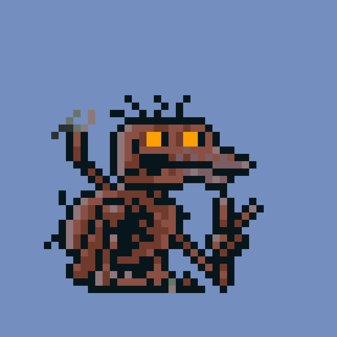 Listened to the <a href="/proof_xyz/">PROOF</a> podcast yesterday featuring <a href="/josiebellini/">josie</a> and couldn't help to grab a <a href="/CyberBrokers_/">CyberBrokers</a>. Picked the Assassin along with a clean <a href="/oddities_xyz/">Moonbirds Oddities</a>  birb puke.