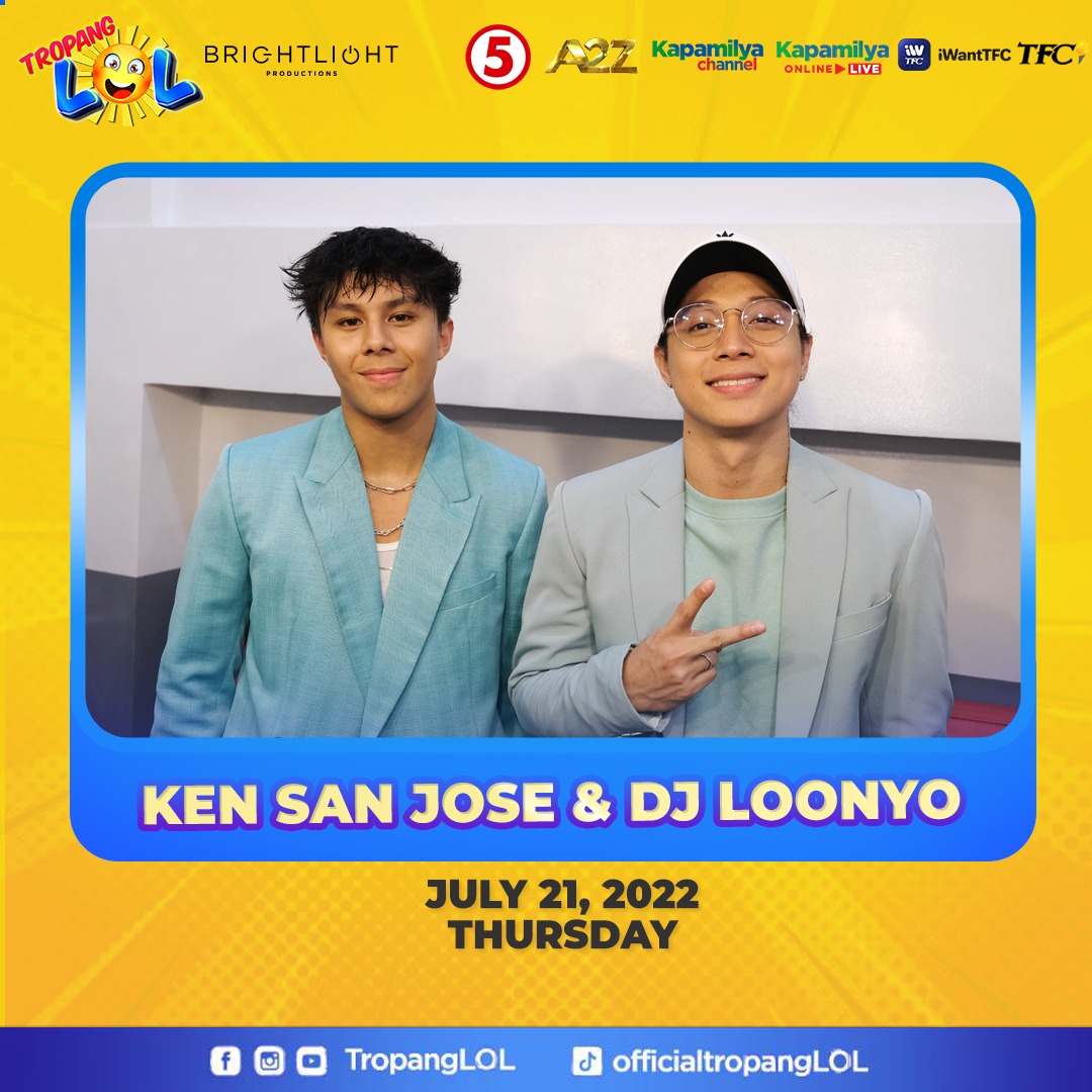#HuweBestTropaEver | Sayawan to the max ang ganap natin today dahil makakasama natin ang Wawawogie Dancing Duo na sina Ken San Jose at DJ Loonyo!

Kaya tutok na sa #TropangLOLTV5, 11AM, sa #LunchtimeSayaTV5!

#IBAngSayaPagSamaSama