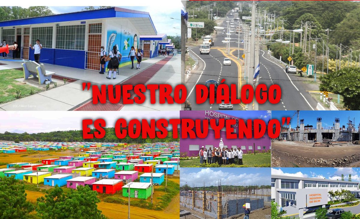 No podemos negociar con los asesinos del pueblo, con los que no quieren la paz y el desarrollo. Nuestro diálogo es construyendo caminos, carreteras, hospitales, escuelas. Mejorando las condiciones sociales y económicas de los pobres. Eso es lo que hacen Daniel y Rosario.