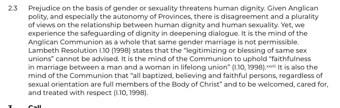Hi, we see you <a href="/LambethConf/">Lambeth Conference Official</a>. You are not charming, and I do do hope #Episcopal bishops will be table-turningly clear in naming this "call" what it is: a bigotry sandwich on "dignity talk" bread.
