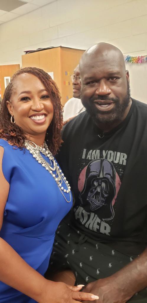 Special thanks to my fellow advisory board members of the Shaquille O' Neal Boys and Girls Club of Henry County. Today we celebrated the one year anniversary with the big guy himself. As chairwoman I was proud to see everything come into fruition.