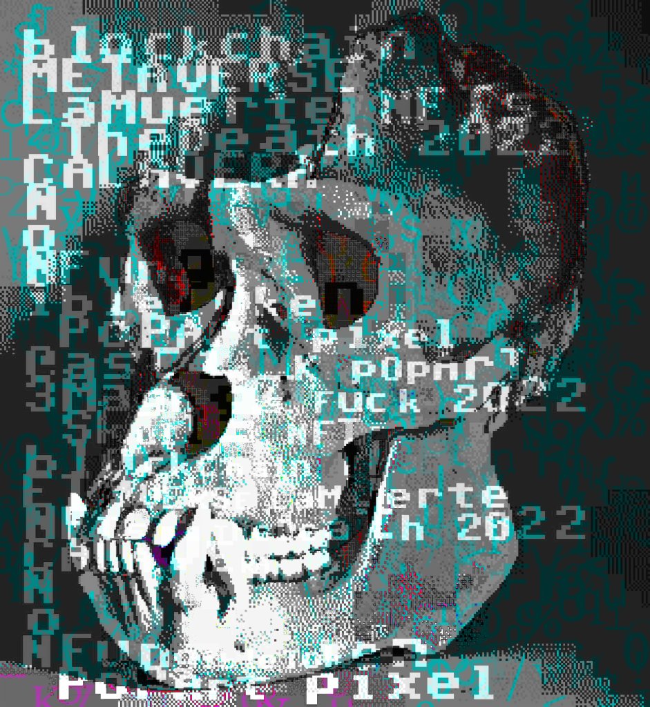 <a href="/dezentral1/">Dezentral</a> Skulls studi via #teia or #objktcom 
Collection #3Magnas #CleanNFT
