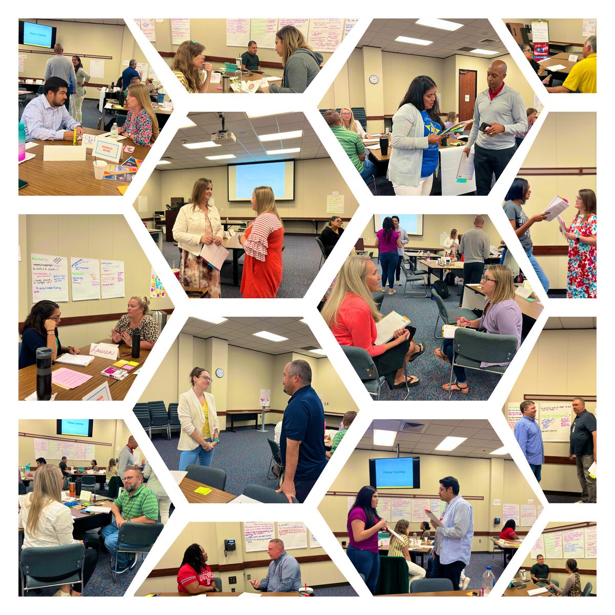 Effective coaching conversations! These dynamic <a href="/R4Leaders/">Region 4 Leaders</a> are in it to WIN it for both kids and teachers! 🙌🏾🎉#AEL