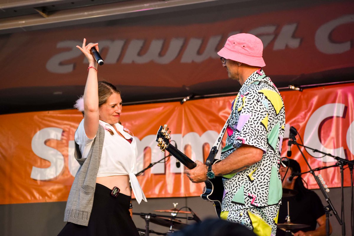 BuenaParkCA's tweet photo. Photos from last week’s concert featuring @HitMe90s . The fun continues tonight, 7:00pm, at Boisseranc Park with the music of @COLDDUCKBAND https://t.co/nNmH0elw5v