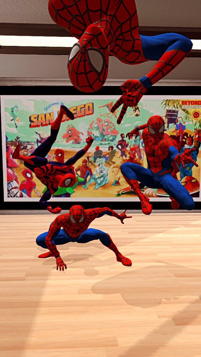 WallyVeveking's tweet photo. Spider-Man vibes #veve #ComicConTalk #VeVecollectibles #SpiderMan #marvel #nft #lit @veve_official https://t.co/CdqaFURSIi