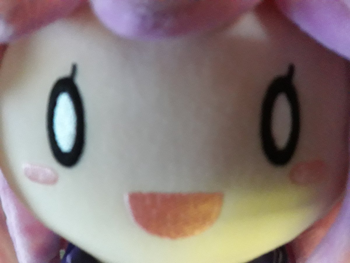 I just don't know what to post right now. I kinda lost interest in this site. I mean, i wasn't posting my own stuff lately and this is because i'm getting tired of it. Not only just the good mornings and stuff... 

So here's the Nepgear plushie close up.