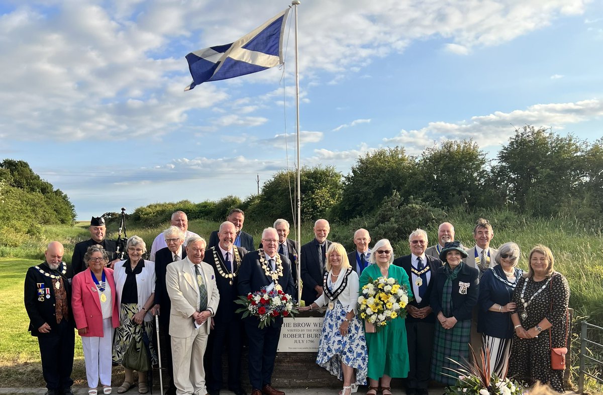 AyrshireABC's tweet photo. Ayr Burns Club were fantastic hosts and the post service lunch was wonderful what was needed before we went to Burns Statue Sq to lay our wreaths. 
Thanks to all especially Kathleen Davey who pieced it all together and keep everything running smoothly.

James R Waite
President https://t.co/AnnRoKerxD