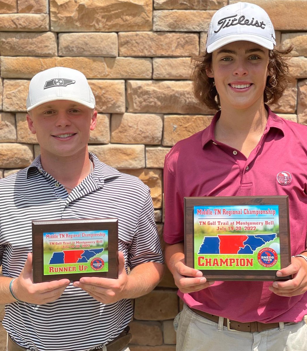 csmith_23_'s tweet photo. Probably my last round on the #SNEDS Tour was also one of my best. A 69 (with 7 birds) & a 2nd place finish in the Middle TN Regional Championship. Thanks to the @tgfjuniorgolf & the SNEDS Tour for all the great memories. @schsrebgolf https://t.co/RwmUdJYwXq