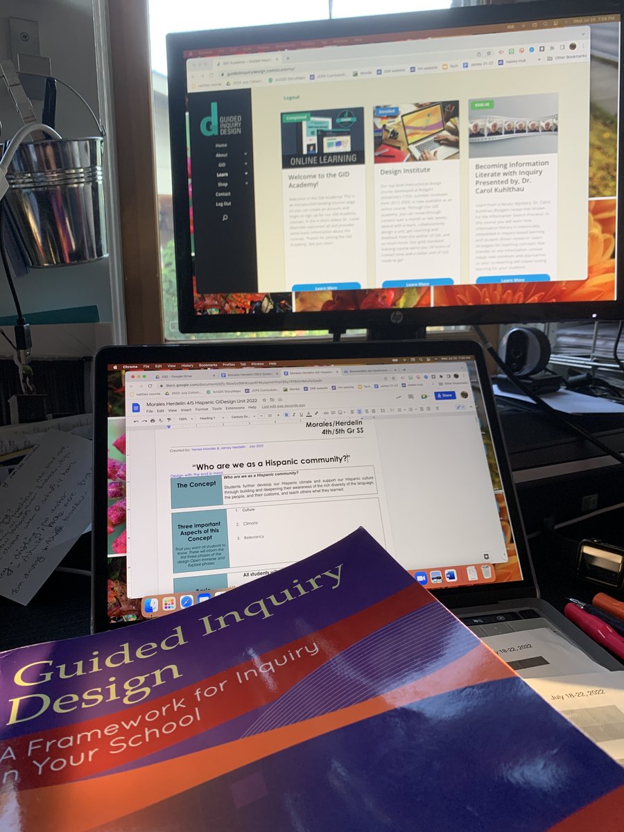 🪄Magic happens when given the ⌚️ 2 collaborate &amp; flesh out learning projects w fellow teacher Y Morales-Valentin of <a href="/hawthornehawks/">Hawthorne Elementary</a>; before implement learning frameworks/structures.  🙏🤟 2 <a href="/JCPSLMSDrLynn/">JCPSLMSDr.Lynn</a> Sarah O'Hair <a href="/JCPS_LMS/">JCPS Library Media Services Department</a>   <a href="/JCPSSuper/">Dr. Brian Yearwood</a>