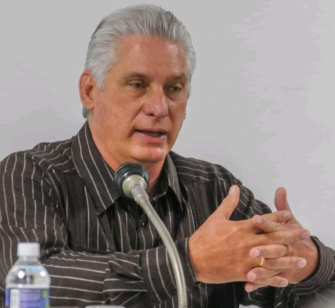 agnes_becerra's tweet photo. "Si el pueblo cubano ha podido resistir la recrudecida agresión imperial es pq es fiel a sus raíces"  Dijo así el Presidente @DiazCanelB y tiene toda la razón.  #CubaPorLaPaz https://t.co/uIC4mNVICt