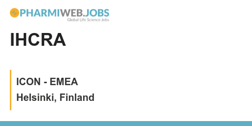 Latest Job! IHCRA
 - ICON - EMEA
 - Helsinki, Finland
Find Out More! https://t.co/DoNiuL75t8 https://t.co/y179402SMa