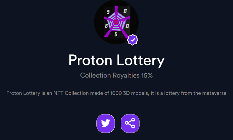 Proton Lottery ⚛️ tweet media