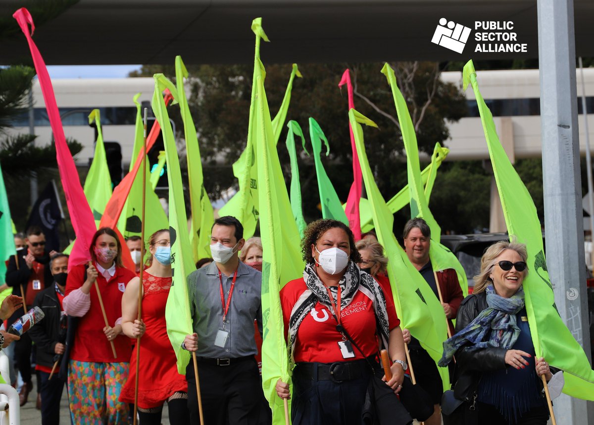 cpsucsa's tweet photo. Yesterday members joined our Public Sector Alliance partners for a stop work action at Royal Perth Hospital. This is just one of many actions to come in the lead up to the Public Sector Wages Policy Rally at Parliament House on 17 August.✊
🚩https://t.co/SB6aXJanGj
#yua22 https://t.co/7PxGKRJxyK