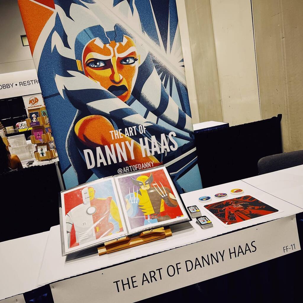 Time for Comic Con! If you’re here swing by artist alley and say hi! instagr.am/p/CgQP9BkvkV5/