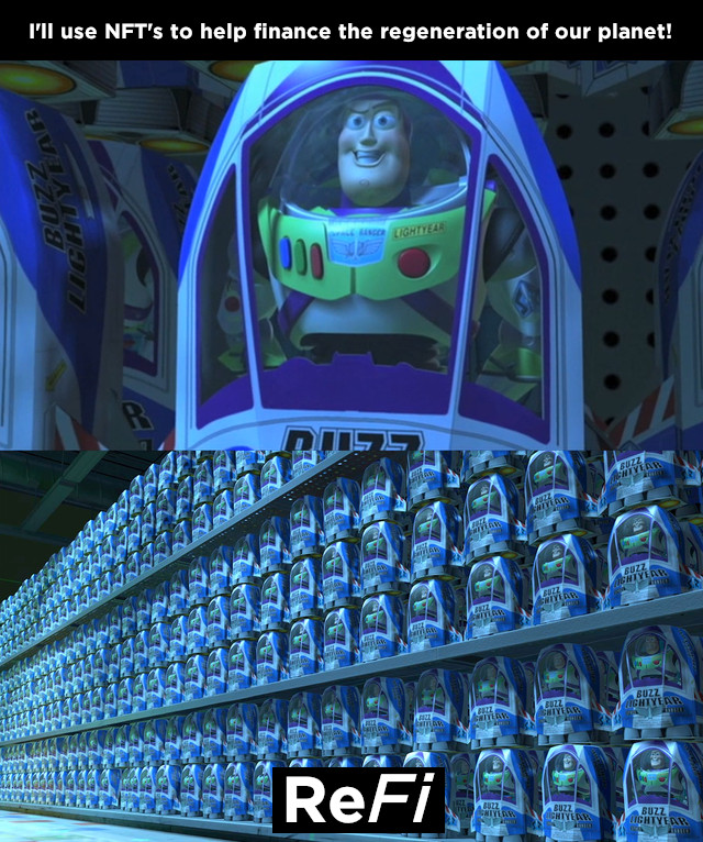 Squatches <3 ReFi NFTs

<a href="/CO2CULTNFT/">CO2CULT | 🏝🙏🏽💚🌱🌊</a> 
<a href="/ReFipunks/">ReFi Punks</a> 
<a href="/HexterraNFT/">Hexterra ⬢</a> 
<a href="/ecosapiensxyz/">Ecosapiens</a> 
<a href="/EcoLabsDAO/">formerly Eco Labs</a> 
<a href="/KatalystEarth/">katalyst.earth</a> 
@angryteensNFT 
<a href="/w3stdao/">🌱 W3ST DAO 🌱</a> 
<a href="/theSunGens/">☀️ SunGens ☀️</a> 
<a href="/TurtlesUnited/">Turtles United</a> 
@Pozzlenauts 
<a href="/friendforestnft/">Friend Forest🔺🌳</a> 
<a href="/GreenStarNFT/">Green Star</a> 

And everyone else doing it!