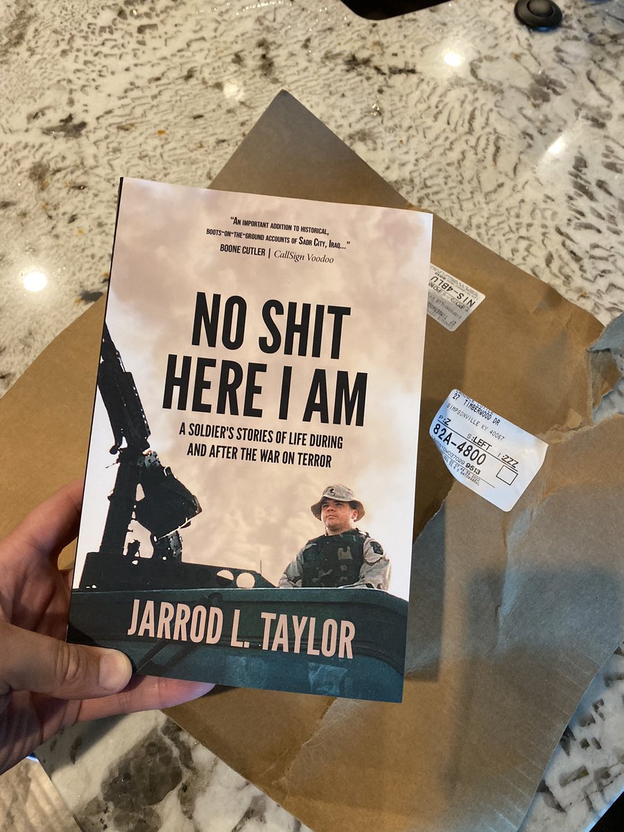 Look what came in the mail today! My good friend and coworker from my <a href="/bigpiclearning/">Big Picture Learning</a> and <a href="/shelbycountysch/">Shelby Co Schools Ky</a> days, <a href="/JLTaylor0602/">JL Taylor</a> , published a book from his <a href="/USArmy/">U.S. Army</a> experiences. I can’t wait to dive in! Head on over to <a href="/amazon/">Amazon</a> a get you a copy! Jarrod is now with <a href="/JCPSKY/">JCPS</a>