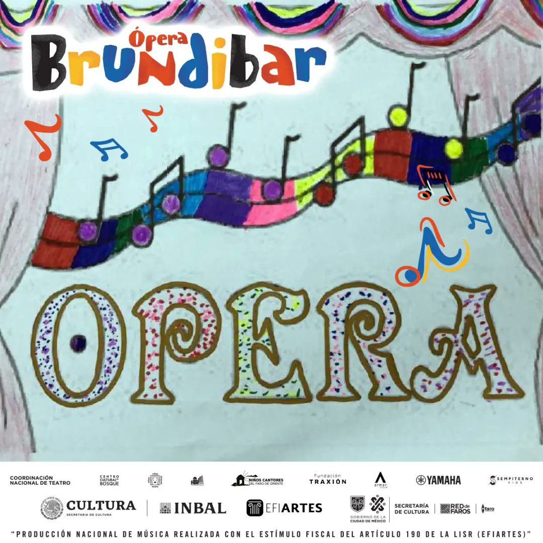 SempiternoKids's tweet photo. Les pedimos a los Niños Cantores del Faro de Oriente que dibujaran lo que #Brundibar significaba para ellos.

Regala a tus #hijos una experiencia que cambiará sus vidas… entradas aquí:
https://t.co/whjXgskKIB

30 julio - 21 agosto
#Teatro Julio Castillo 
Sáb y dom 12:30 hrs
$80 https://t.co/XZUJc2r28n