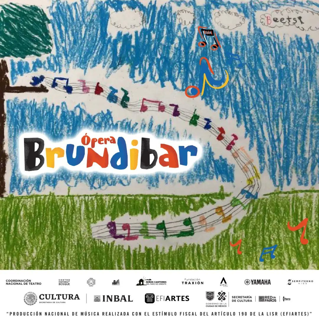 SempiternoKids's tweet photo. Les pedimos a los Niños Cantores del Faro de Oriente que dibujaran lo que #Brundibar significaba para ellos.

Regala a tus #hijos una experiencia que cambiará sus vidas… entradas aquí:
https://t.co/whjXgskKIB

30 julio - 21 agosto
#Teatro Julio Castillo 
Sáb y dom 12:30 hrs
$80 https://t.co/XZUJc2r28n