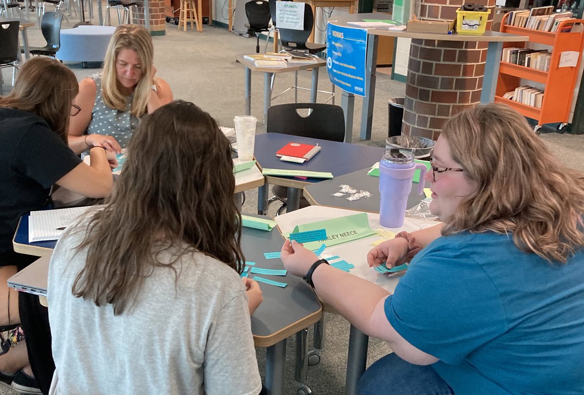 kimdennis_10's tweet photo. Wonderful afternoon of learning & collaboration with our amazing SBIS! #cmcssinduction #cmcssengage https://t.co/Q1iFehO2EC