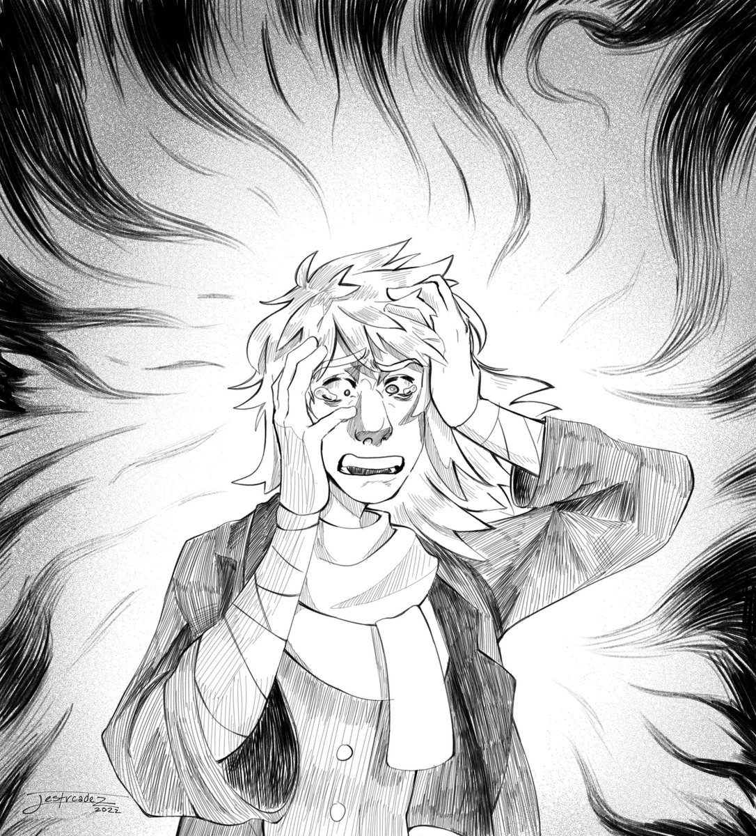 jestrcadez's tweet photo. me when im trapped and falling into the endless void of my own psyche
.
#tgs #theglassscientists #hyde #edwardhyde #tgshyde #art #illustration #drawing #digitalart #artistsontwitter https://t.co/GV86tnPClM