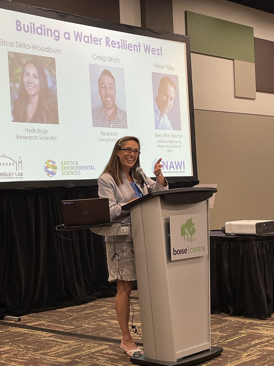 CraigUlrich2's tweet photo. Participated in panel on Building a Water Resilient West at the 75th CSG West Meeting.  We spoke to state senators about different aspects of managing water into the future. Thanks Senator Stennett from Idaho for moderating our panel! @CSGWEST @Hydro_Woodburn @eesalbnl @LBNL https://t.co/i0xZXp3M2C