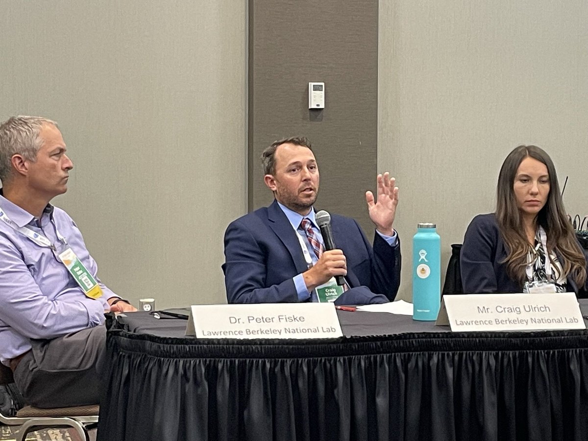 CraigUlrich2's tweet photo. Participated in panel on Building a Water Resilient West at the 75th CSG West Meeting.  We spoke to state senators about different aspects of managing water into the future. Thanks Senator Stennett from Idaho for moderating our panel! @CSGWEST @Hydro_Woodburn @eesalbnl @LBNL https://t.co/i0xZXp3M2C